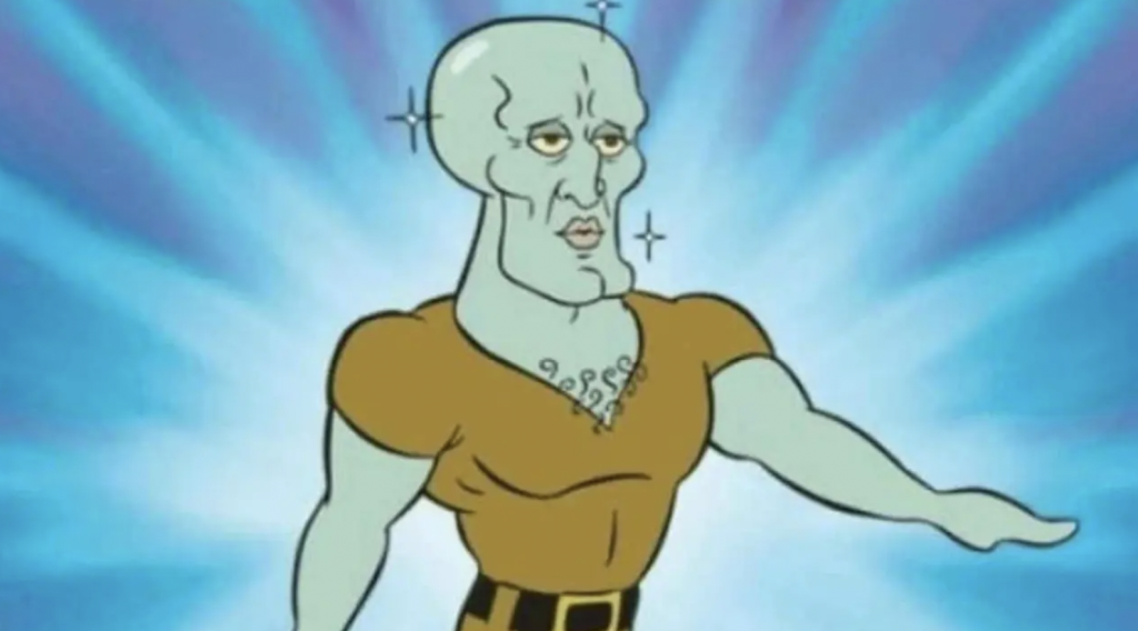 Estatua de Calamardo Hermoso fue depositada en el fondo del mar